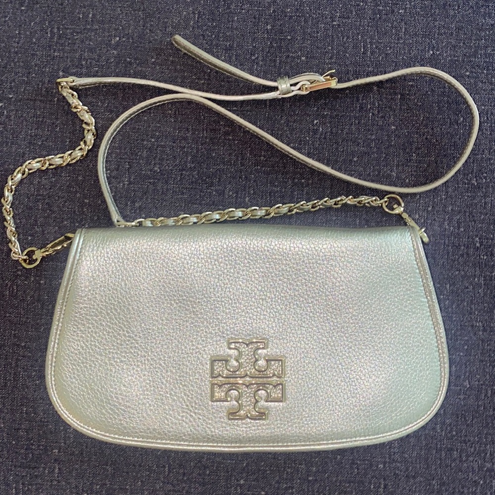 Tory Burch Metallic Gold Bag